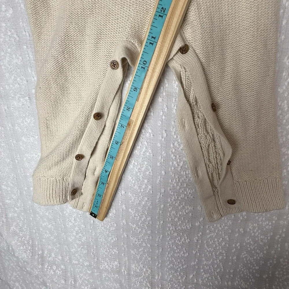 Baby‎ Gap Infant Cable Knit Chunky Romper Size 18 24 Months Fleece Neutral Cozy